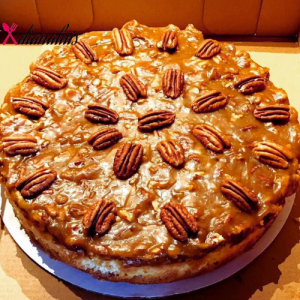 Pecan cream pie