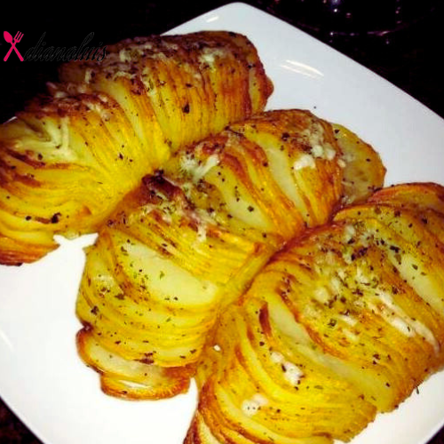 SLICED BAKED POTATOES