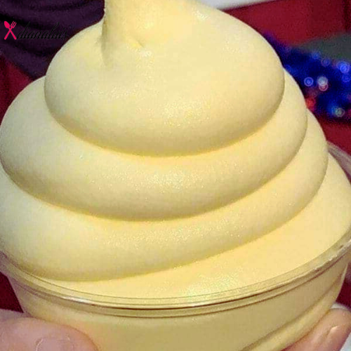 Homemade Pineapple Soft Ice Cream