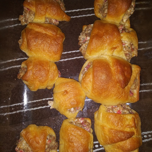 Sausage Cream Cheese Crescents