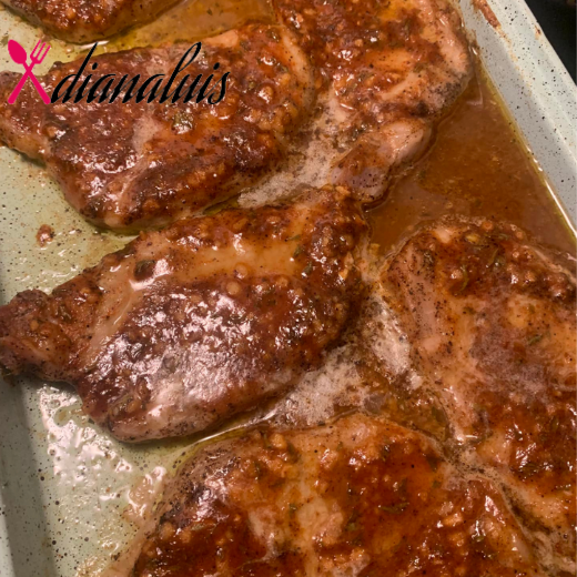 Brown Sugar Glazed Pork Chops