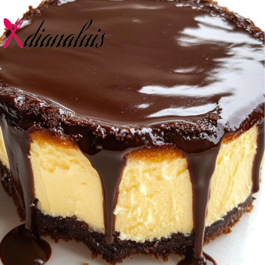 Boston Cream Pie Cheesecake