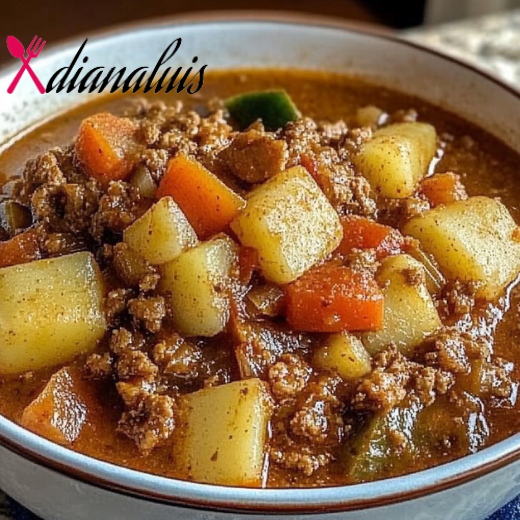 Homemade picadillo