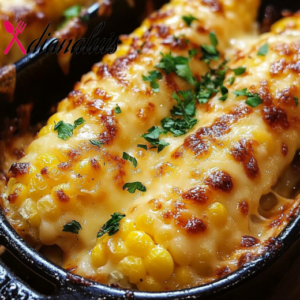 Cheesy Garlic Butter Corn