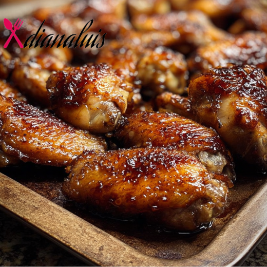 Caramelized Baked Chicken Wings