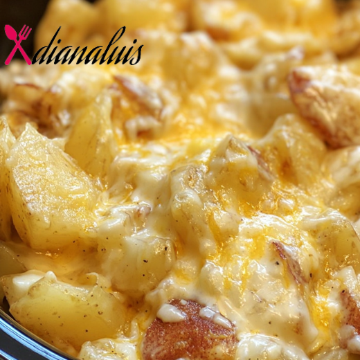 Slow Cooker Amish Cheesy Potato Heaven