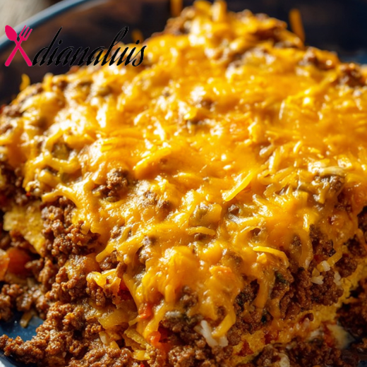 Slow Cooker Cheesy Taco Casserole