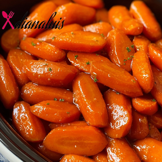 Slow Cooker Amish Honey Glazed Carrots