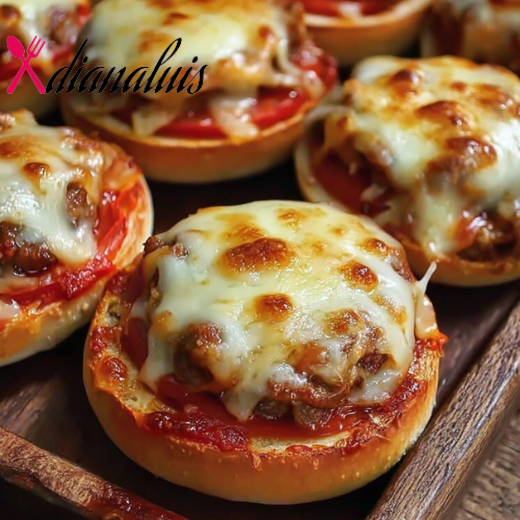 Mini Pizza Burgers Recipe
