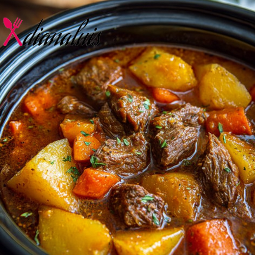 Slow Cooker Classic Beef and Vegetable Stew