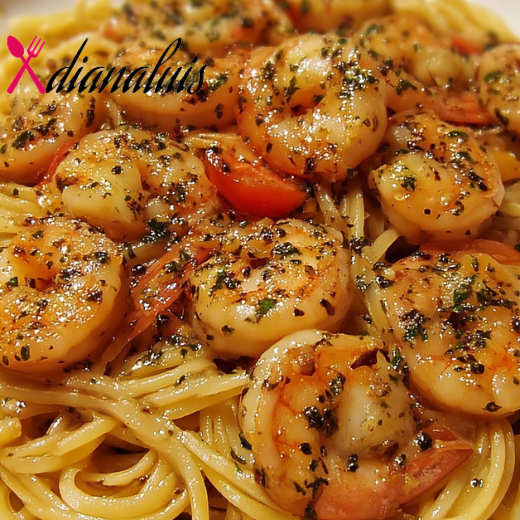 Garlic Shrimp Pasta