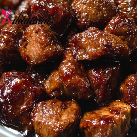 Slow Cooker Steak Bites with Soy Sauce