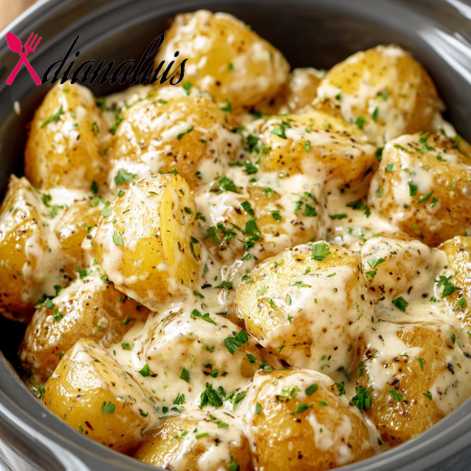 Slow Cooker Creamy Ranch Potatoes