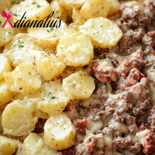Slow Cooker Cowboy Potato Casserole