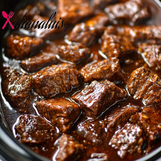 3-Ingredient Slow Cooker Beef Tips