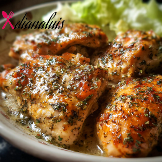 5-Ingredient Slow Cooker Angel Chicken with Italian Dressing Mix