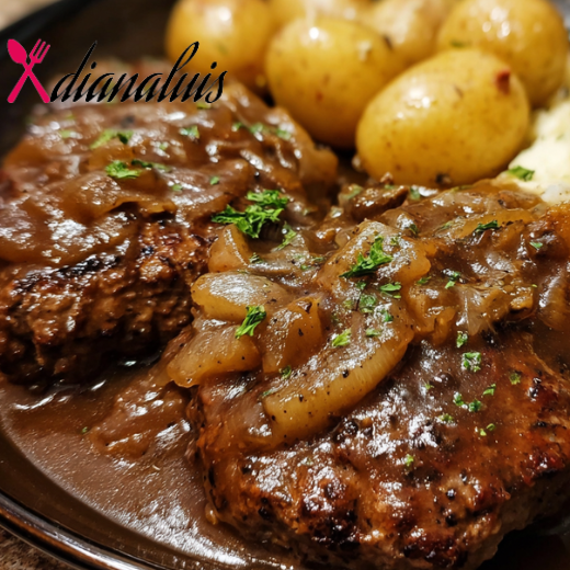 Slow Cooker Amish Cube Steak with Brown Gravy