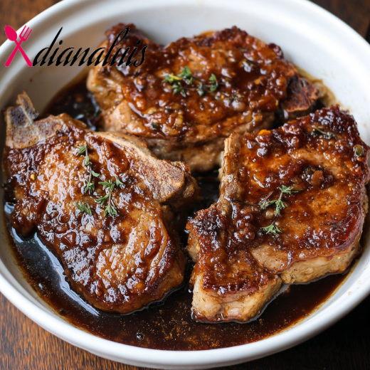 Slow Cooker 3-Ingredient Brown Ale Pork Chops