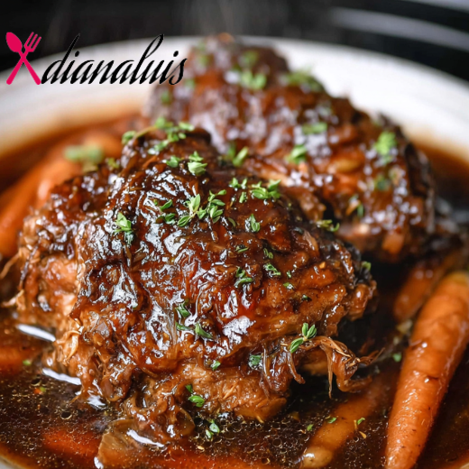 5-Ingredient Slow Cooker Guinness Chicken Thighs