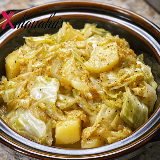 Slow Cooker 4-Ingredient Cabbage and Potatoes