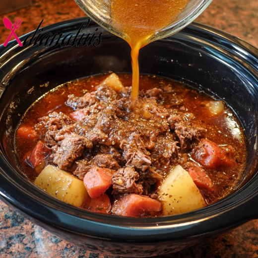 Slow Cooker 5-Ingredient Poor Man's Stew