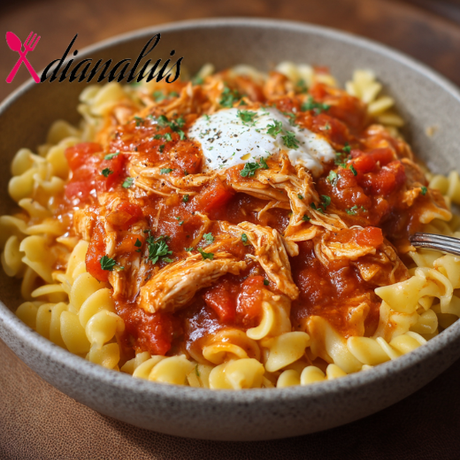 Slow Cooker 5-Ingredient Chicken Goulash