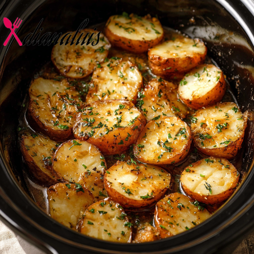 3-Ingredient Slow Cooker Holiday Potatoes
