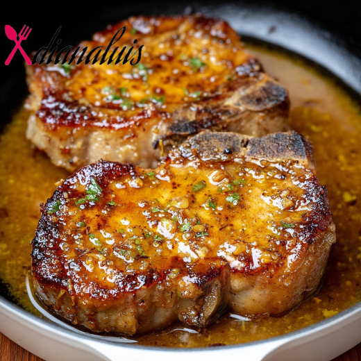 Honey Butter Pork Chops