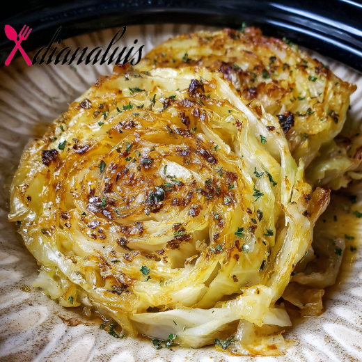 Slow Cooker 3-Ingredient Cabbage Steaks