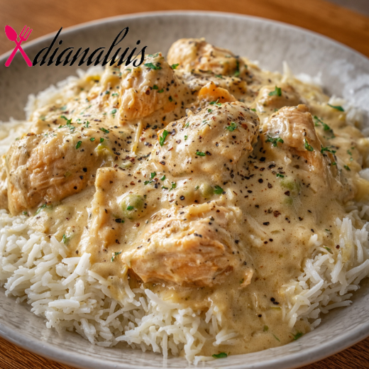 Slow Cooker Retro Cream Chicken