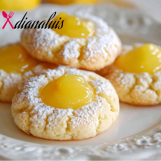 Lemon Curd Cookies