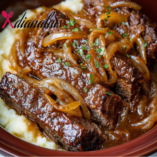 Slow Cooker Smothered Beef Roast