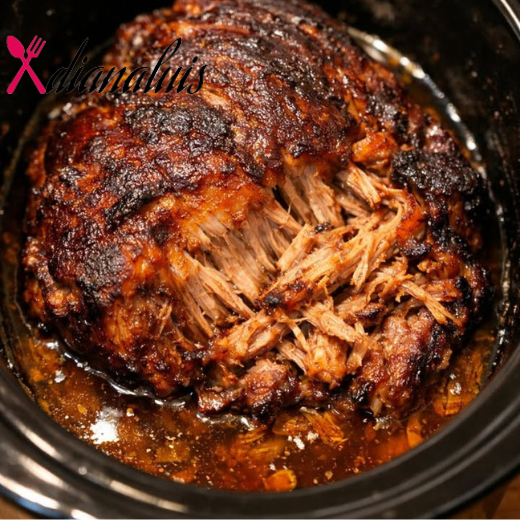 Slow Cooker Vintage Church Supper Pork Butt