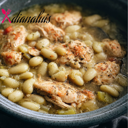 Slow Cooker Depression-Era Chicken and Lima Beans