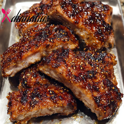 Mustard Glazed Ribs