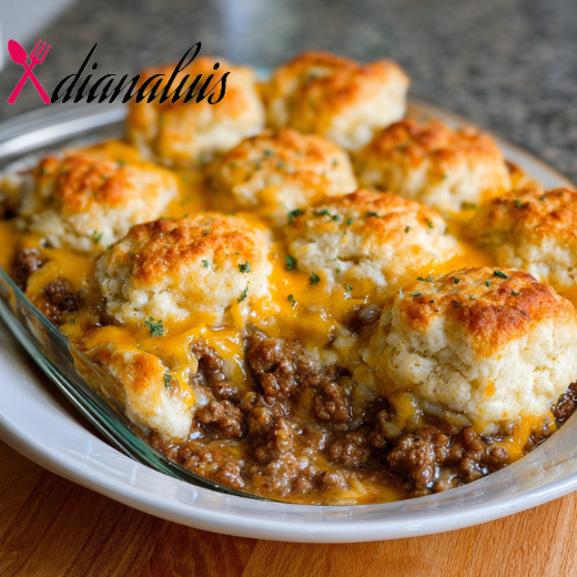 Biscuit Beef Casserole