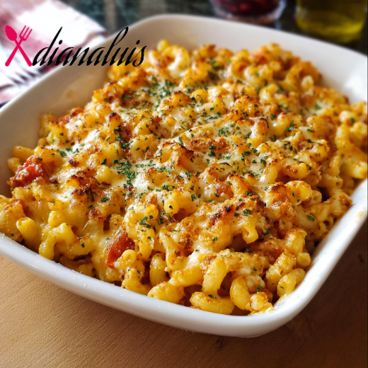 Oven-Baked 4-Ingredient Zesty Italian Macaroni
