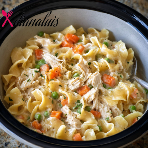 Amish Chicken Pot Pie Noodles