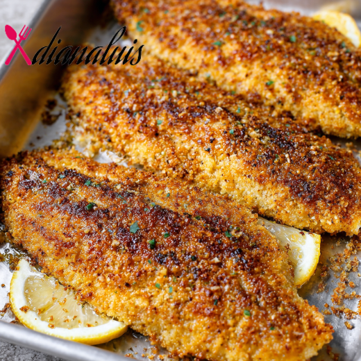 Oven Baked Crispy Cornmeal Catfish