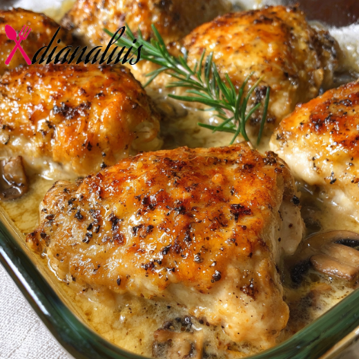 Oven Baked Chicken Continental