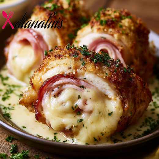 Slow Cooker Chicken Cordon Bleu
