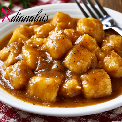 Slow Cooker Poor Man’s Potatoes & Gravy