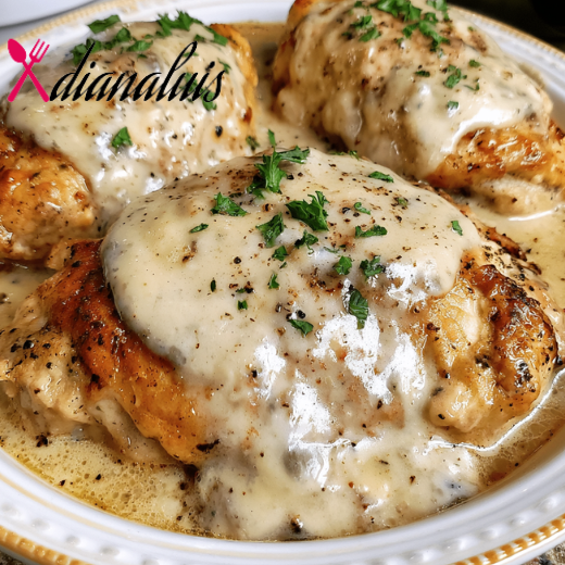 Slow Cooker Country Gravy Chicken