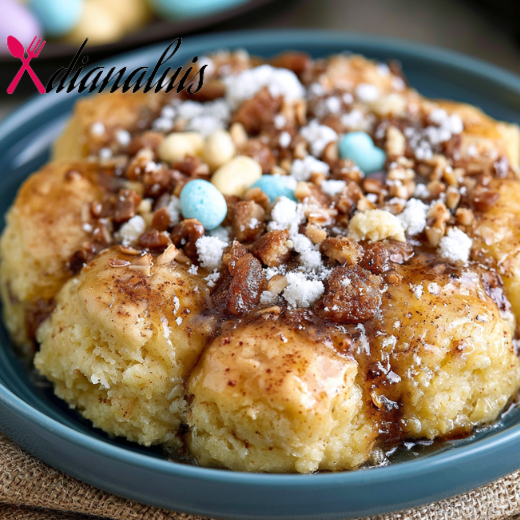 Slow Cooker Easter Biscuit Dessert