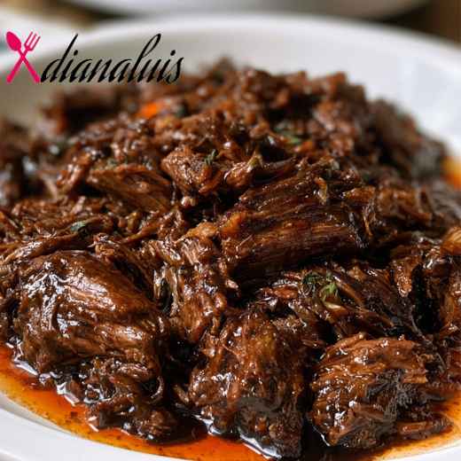 Slow Cooker Balsamic Shredded Beef