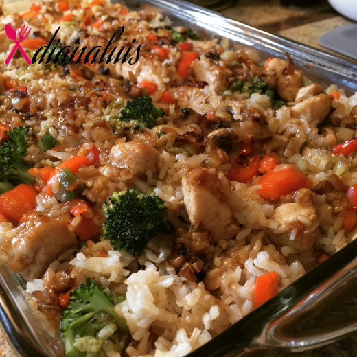Chicken Teriyaki Casserole