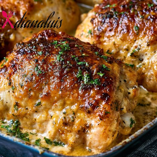 Oven Baked 3-Ingredient Chicken Plantation